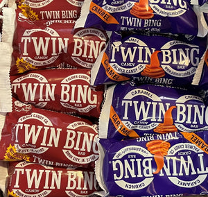 Twin Bing candy bars