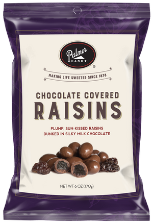 Chocolate Covered Raisins 6 oz