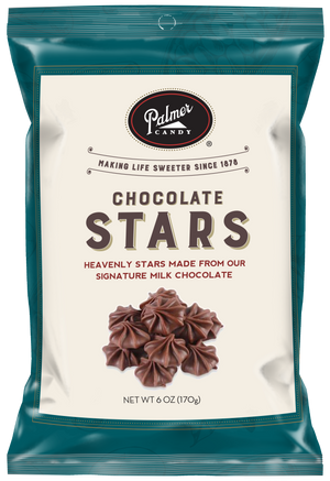 Chocolate Stars 6 oz Bag