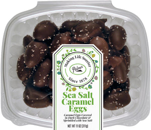 Dark Chocolate Sea Salt Caramel Eggs