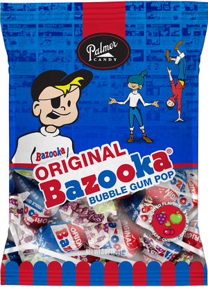 Original Bazooka Bubble Gum Pop 3oz