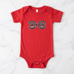 Twin bing onesies - 6+ Months