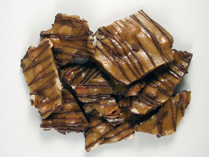 Drizzled Peanut Brittle