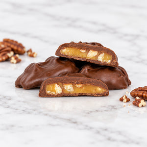 Milk Pecan Caramel Patties