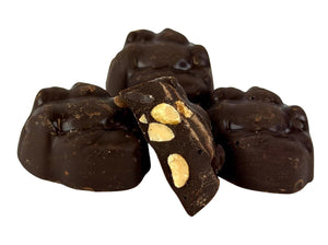Dark Chocolate Peanut Clusters