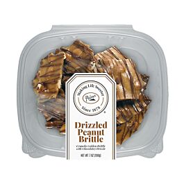 Drizzled Peanut Brittle Tub