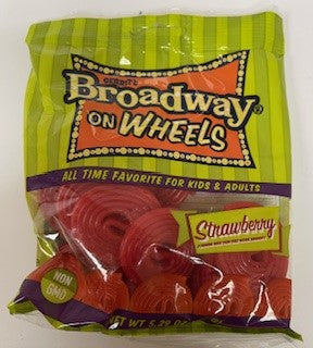 Red Broadway wheels