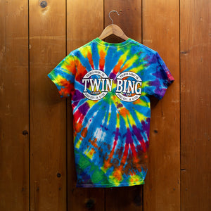 Twin bing tie-dye t-shirt