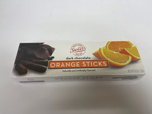 Orange stick dark chocolate